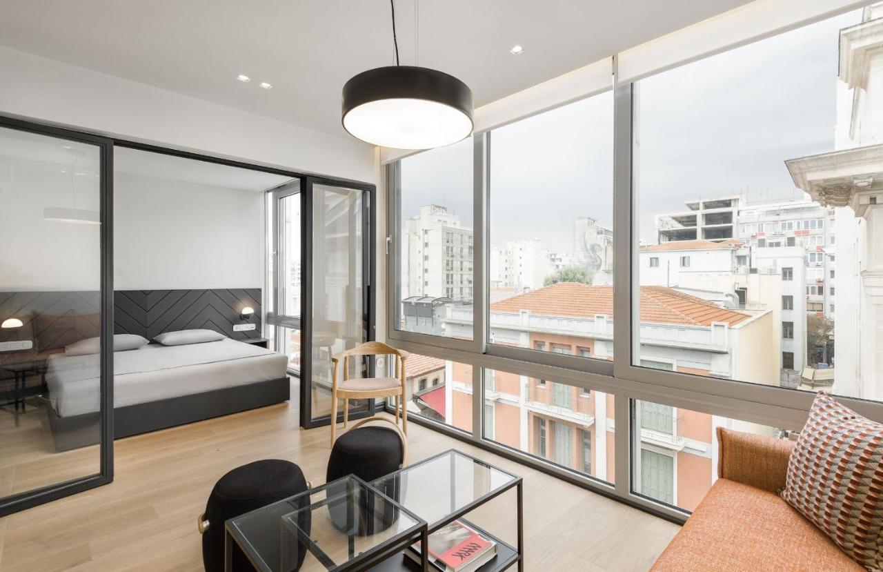 Open Light Apt - Downtown Thessaloniki Appartamento Esterno foto